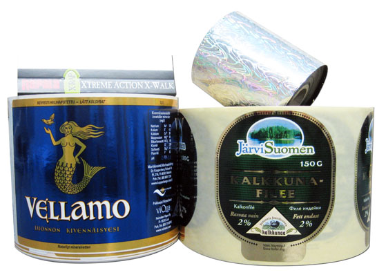 Foliopainetut tuotteet